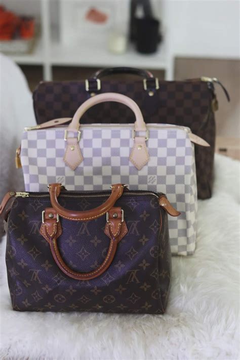 gucci boston vs speedy 30|Louis Vuitton Speedy 25, 30 and 35: A quick comparison review.